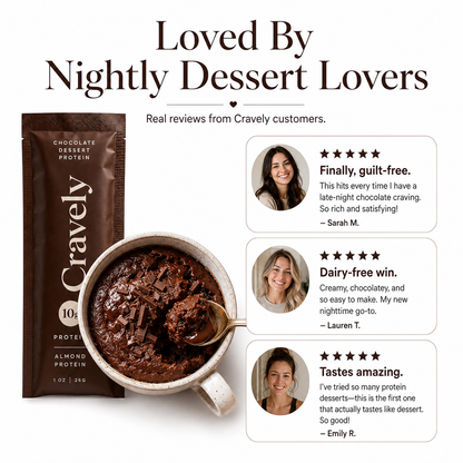 Cravely™ Chocolate Dessert Protein